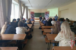 В Самарской области росгвардейцы провели профориентационную встречу со студентами
