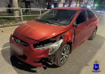 Юный самокатчик протаранил Hyundai на пешеходном переходе в Самаре